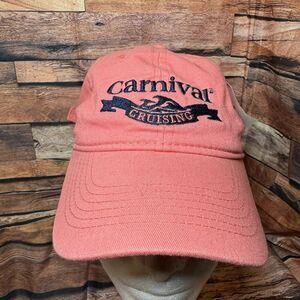 Carnival Cruise Line "Carnival Cruising" Pink Adjustable Baseball Cap Hat